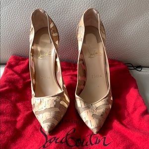 Christian Louboutin size 36.5 lightly worn
